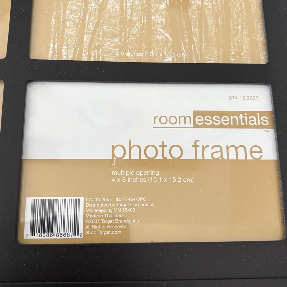Room Essentials Black Multi-Photo Frame - Picture 2 of 5
